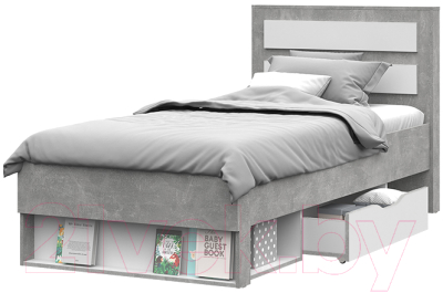 Каркас кровати Стендмебель Денвер КР 01 90x200 - фото