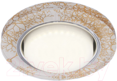 Точечный светильник Elektrostandard 1062 GX53 WH/GD - фото