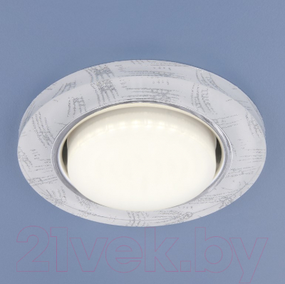 Точечный светильник Elektrostandard 1062 GX53 WH/SL