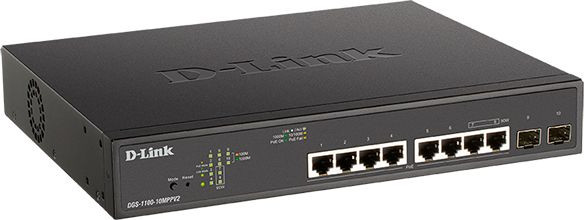 Коммутатор D-Link DGS-1100-10MPPV2/A3A - фото