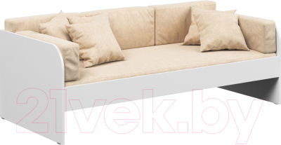 Кровать-тахта детская Seven Dreams Belden sd-100 (белый) - фото