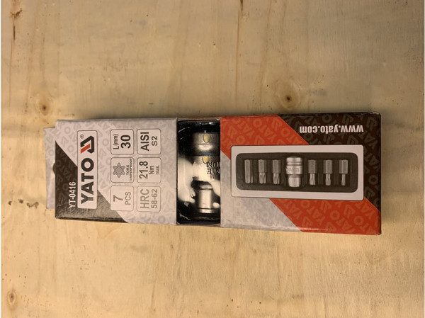 Набор бит Yato YT-0416