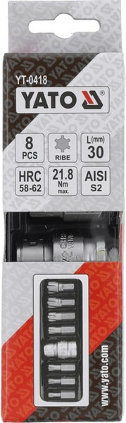 Набор бит Yato YT-0418