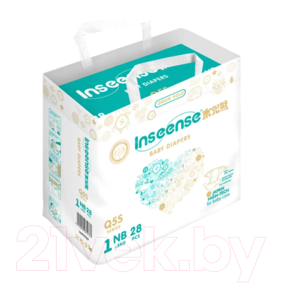 Подгузники детские Inseense Q5S NB 0-5 кг / Ins72737