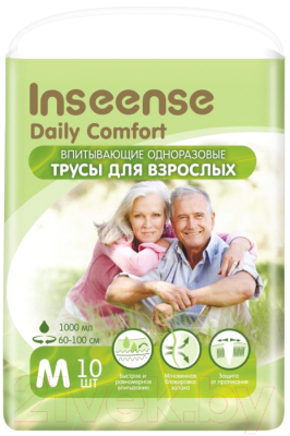 Трусы впитывающие для взрослых Inseense М / Ins10aduetM - фото