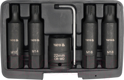 Набор головок слесарных Yato YT-1157 - фото