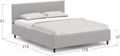 Полуторная кровать Moon Trade 1259 / К004218