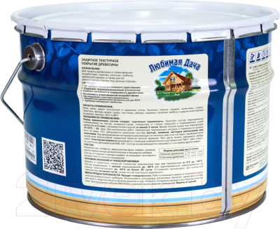 Защитно-декоративный состав Любимая дача Для дерева