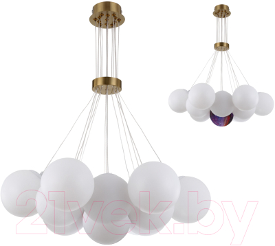 Потолочный светильник Kinklight Алди 08475-13.20 (бронза)