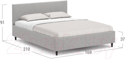 Двуспальная кровать Moon Trade 1259 / К004222