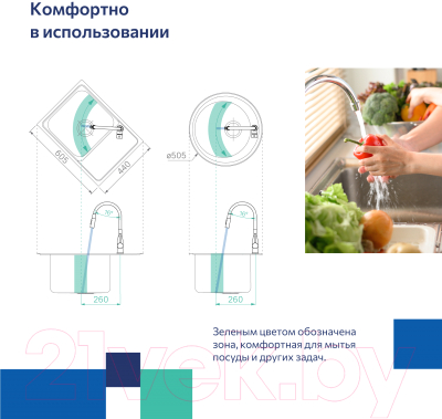 Смеситель Milardo Meal M01BL2FM05
