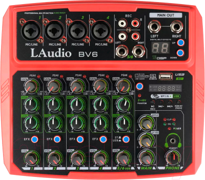 Микшерный пульт LAudio BV6 - фото