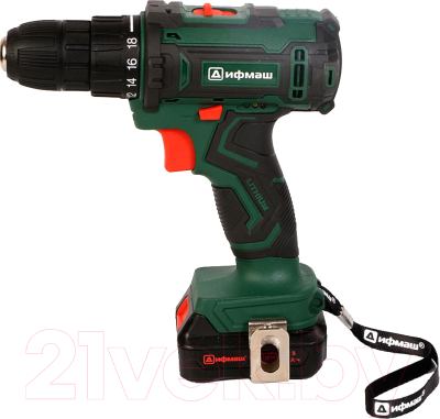 Аккумуляторная дрель-шуруповерт Дифмаш ША-12-06 (01022512) - фото