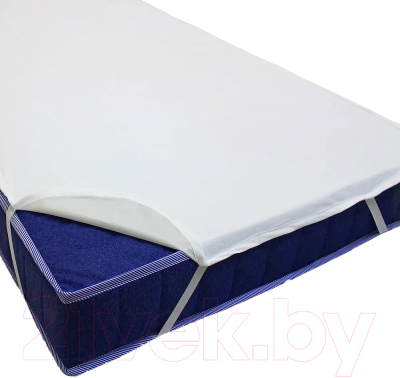 Наматрасник защитный AlViTek Мулетон с резинкой 220x200 / НМР-220 - фото