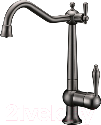 Смеситель Paulmark Retro Re213226-GM (вороненая сталь) - фото