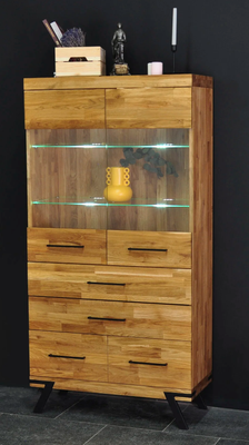 Шкаф с витриной Dipriz Flevers 90 Д.7481