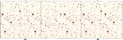 Экран для ванны Comfort Alumin Group Конфетти 3D 120x50 - фото