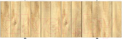 Экран для ванны Comfort Alumin Group Натуральное дерево 3D 120x50 - фото