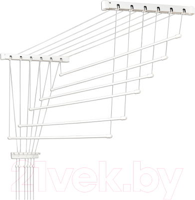 Сушилка для белья Comfort Alumin Group Euro Premium Потолочная 6 прутьев 220см - фото
