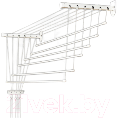 Сушилка для белья Comfort Alumin Group Euro Premium Потолочная 6 прутьев 180см Лифт - фото