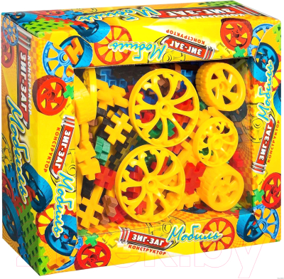 Конструктор Биплант Зиг-Заг мобиль / 1200454 - фото