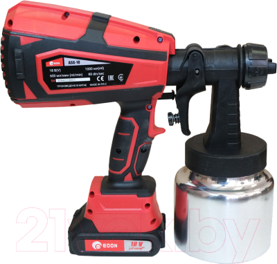 Краскопульт электрический Edon ASG-18