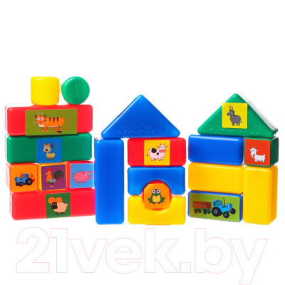 Конструктор Соломон Синий Трактор / 7516951