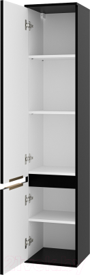 Шкаф-пенал для ванной Brevita Enfida 35 / ENF-05035-020L