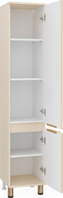 Шкаф-пенал для ванной Brevita Enfida 35 / ENF-05035-030P