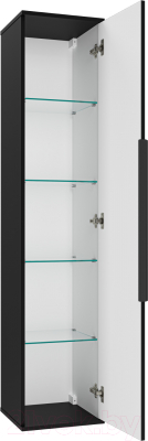 Шкаф-пенал для ванной Brevita Savoy 35 / SAV-05035-030