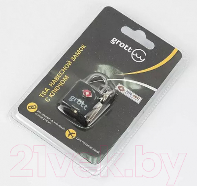 Замок для чемодана Grott 260-15001-BLK