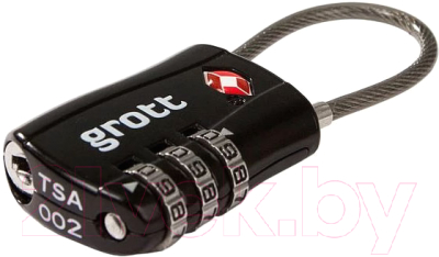 Замок для чемодана Grott 260-15043-BLK