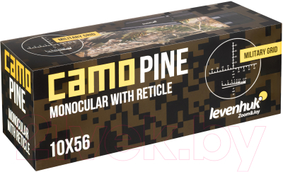 Монокуляр Levenhuk Camo Pine 10x56 с сеткой