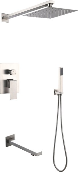 Душевая система со смесителем РМС SUS129-2S - фото