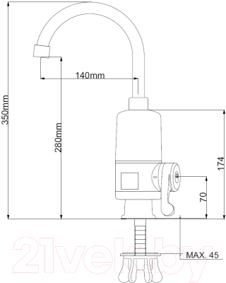 Смеситель РМС ЭЛ03