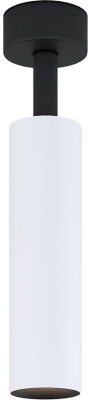 Точечный светильник Elektrostandard Diffe 85239/01 (белый/черный)