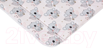 Пеленальный матрас Polini Kids Коала 65x65