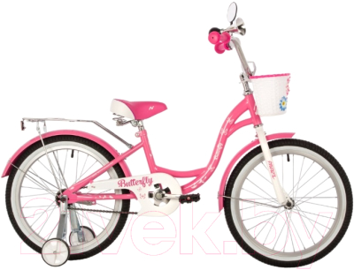 Детский велосипед Novatrack Butterfly 207BUTTERFLY.PN23 - фото