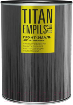 Грунт-эмаль Titan Empils Ореол По ржавчине RAL 8017 / 4605365083253 - фото