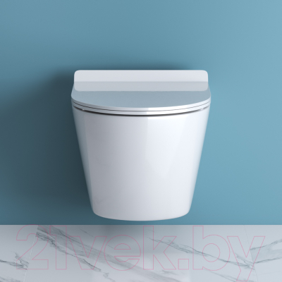 Унитаз подвесной BelBagno Sfera-R BB046CHR/BB2111SC