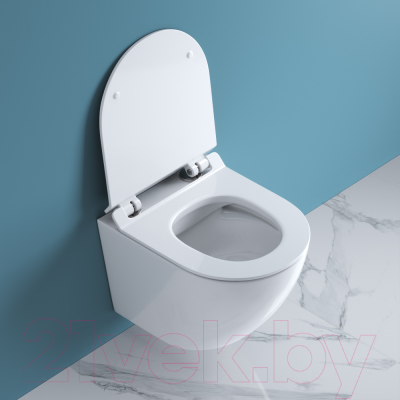 Унитаз подвесной BelBagno Sfera-R BB046CHR/BB2111SC