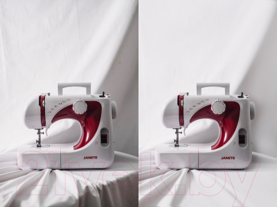 Швейная машина Janete 565 (красный 202C)