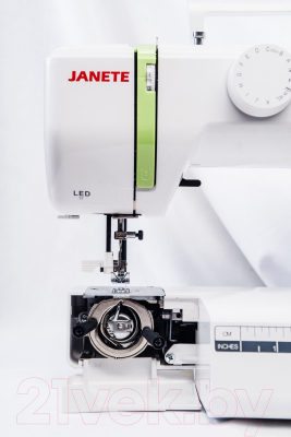 Швейная машина Janete 987P (зеленый 376C)