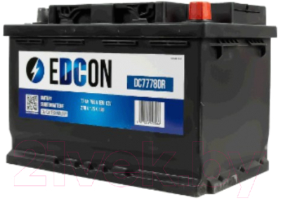 Автомобильный аккумулятор Edcon DC77780R