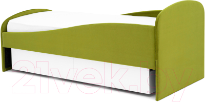 Кровать-тахта детская Бельмарко Letmo / 2071 (оливковый)