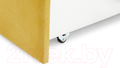 Кровать-тахта детская Бельмарко Letmo / 2072 (горчичный)