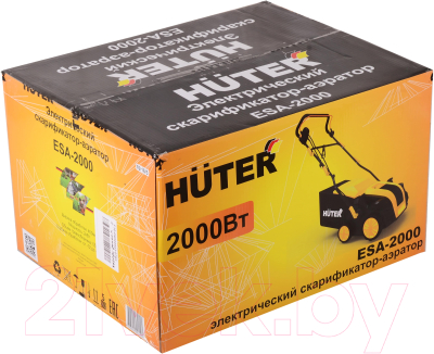 Аэратор-скарификатор для газона Huter ESA-2000