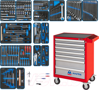 Универсальный набор инструментов King TONY 934-325AMR - фото