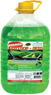 Жидкость стеклоомывающая Кругозор Лето - фото