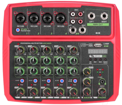 Микшерный пульт LAudio B6 - фото